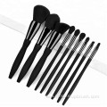 9pcs Soft Synthetic Hair Makeup Brushes Set